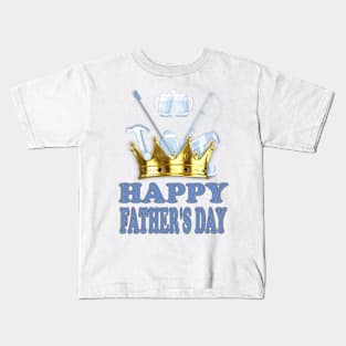 A Royal Happy Father's Day Kids T-Shirt